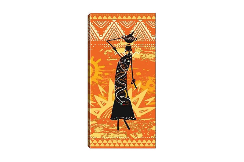 Canvastavla DKY People Flerfärgad - 50x120 cm - Inredning - Tavlor & konst - Canvastavlor