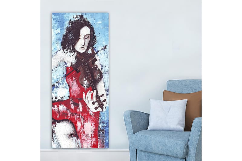 Canvastavla DKY People Flerfärgad - 50x120 cm - Inredning - Tavlor & konst - Canvastavlor
