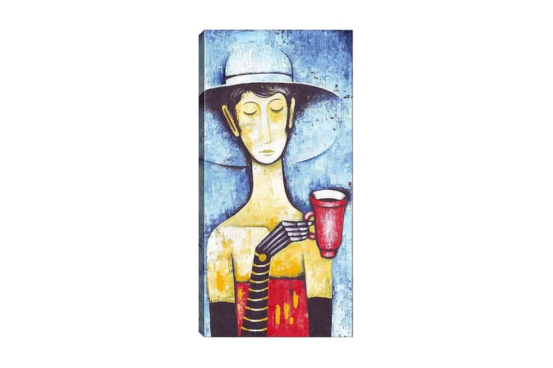 Canvastavla DKY People Flerfärgad - 50x120 cm - Inredning - Tavlor & konst - Canvastavlor