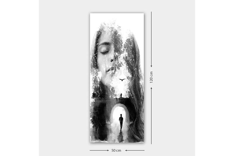 Canvastavla DKY People Flerfärgad - 50x120 cm - Inredning - Tavlor & konst - Canvastavlor