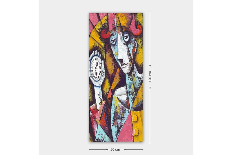 Canvastavla DKY People Flerfärgad - 50x120 cm - Inredning - Tavlor & konst - Canvastavlor
