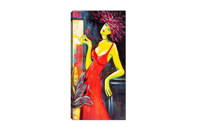 Canvastavla DKY People Flerfärgad - 50x120 cm - Inredning - Tavlor & konst - Canvastavlor