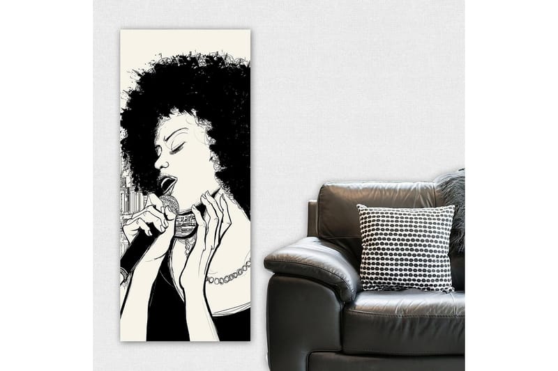Canvastavla DKY People Flerfärgad - 50x120 cm - Inredning - Tavlor & konst - Canvastavlor