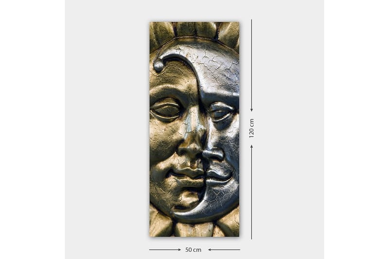 Canvastavla DKY People Flerfärgad - 50x120 cm - Inredning - Tavlor & konst - Canvastavlor