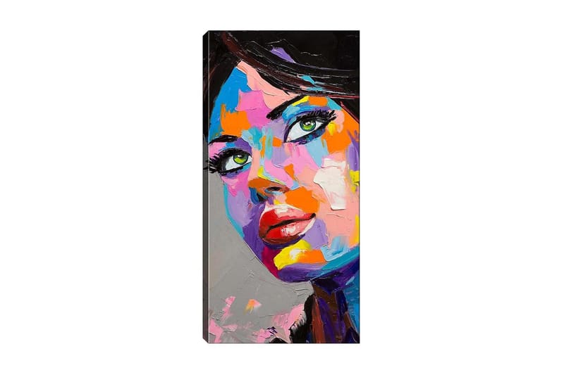 Canvastavla DKY People Flerfärgad - 50x120 cm - Inredning - Tavlor & konst - Canvastavlor