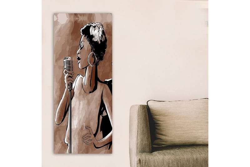 Canvastavla DKY People Flerfärgad - 50x120 cm - Inredning - Tavlor & konst - Canvastavlor