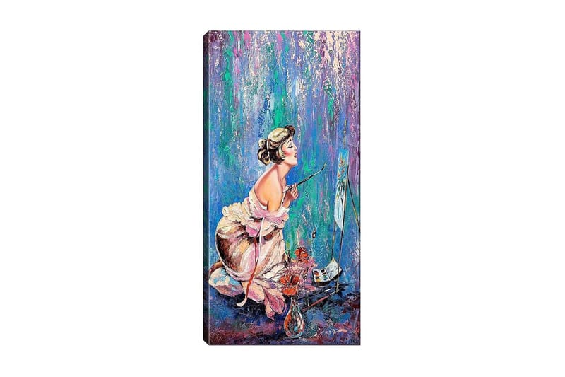 Canvastavla DKY People Flerfärgad - 50x120 cm - Inredning - Tavlor & konst - Canvastavlor