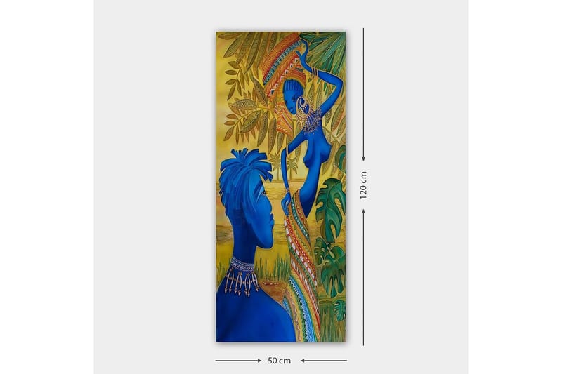 Canvastavla DKY People Flerfärgad - 50x120 cm - Inredning - Tavlor & konst - Canvastavlor