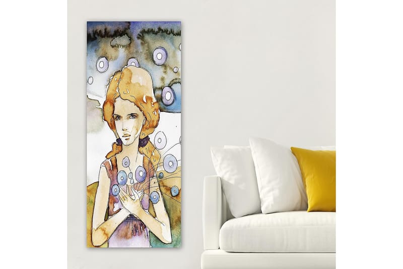 Canvastavla DKY People Flerfärgad - 50x120 cm - Inredning - Tavlor & konst - Canvastavlor
