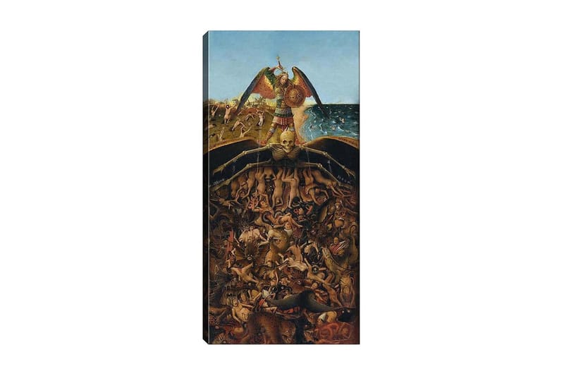 Canvastavla DKY People Flerfärgad - 50x120 cm - Inredning - Tavlor & konst - Canvastavlor