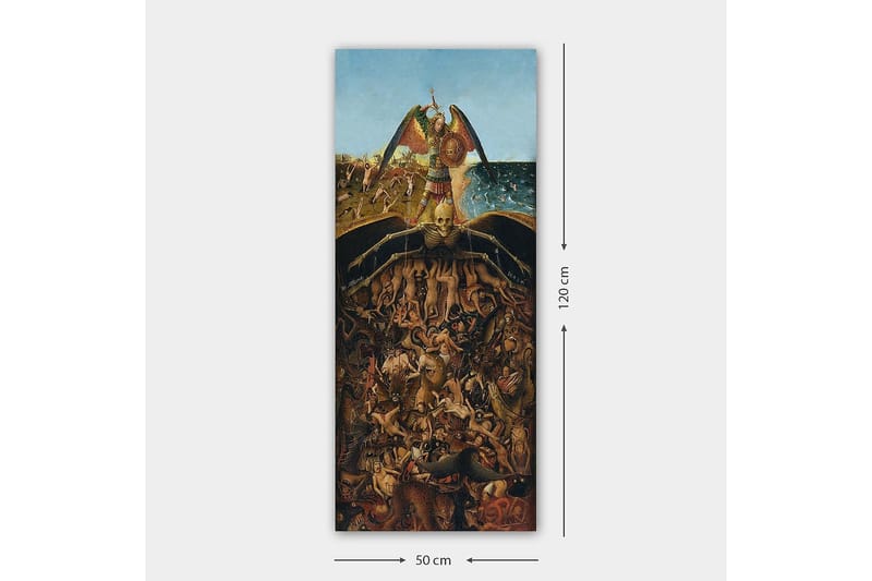 Canvastavla DKY People Flerfärgad - 50x120 cm - Inredning - Tavlor & konst - Canvastavlor