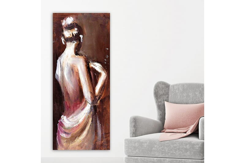 Canvastavla DKY People Flerfärgad - 50x120 cm - Inredning - Tavlor & konst - Canvastavlor