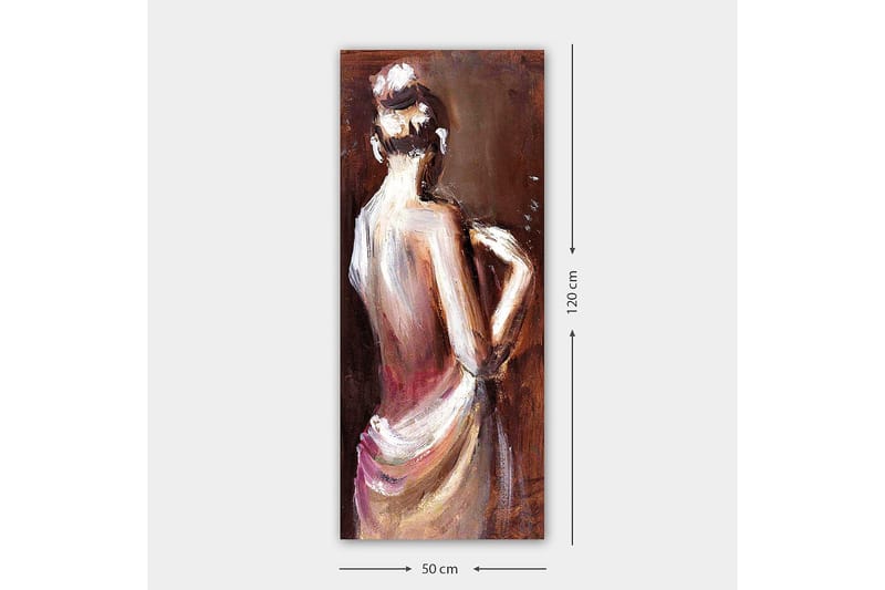 Canvastavla DKY People Flerfärgad - 50x120 cm - Inredning - Tavlor & konst - Canvastavlor