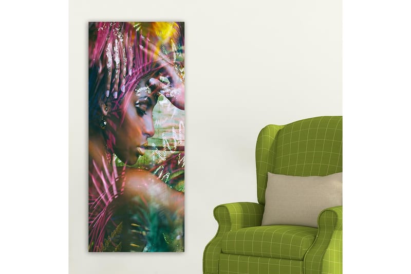 Canvastavla DKY People Flerfärgad - 50x120 cm - Inredning - Tavlor & konst - Canvastavlor