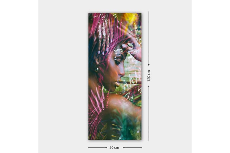 Canvastavla DKY People Flerfärgad - 50x120 cm - Inredning - Tavlor & konst - Canvastavlor