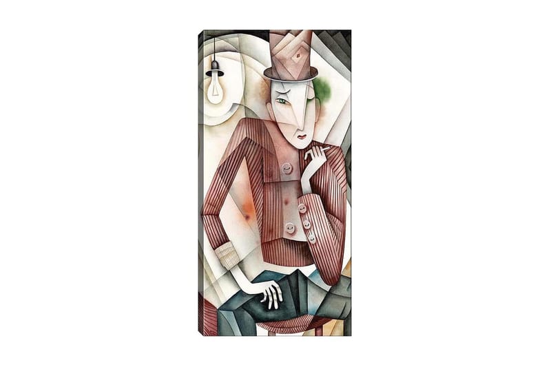 Canvastavla DKY People Flerfärgad - 50x120 cm - Inredning - Tavlor & konst - Canvastavlor