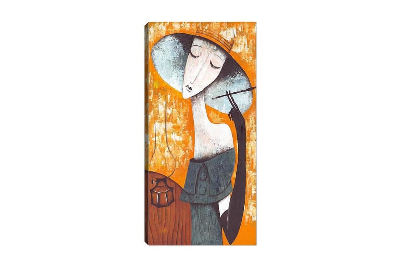 Canvastavla DKY People Flerfärgad - 50x120 cm - Inredning - Tavlor & konst - Canvastavlor