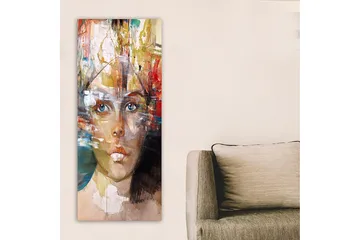 Canvastavla DKY People Flerfärgad - 50x120 cm - Inredning - Tavlor & konst - Canvastavlor