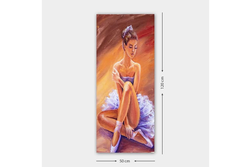 Canvastavla DKY People Flerfärgad - 50x120 cm - Inredning - Tavlor & konst - Canvastavlor