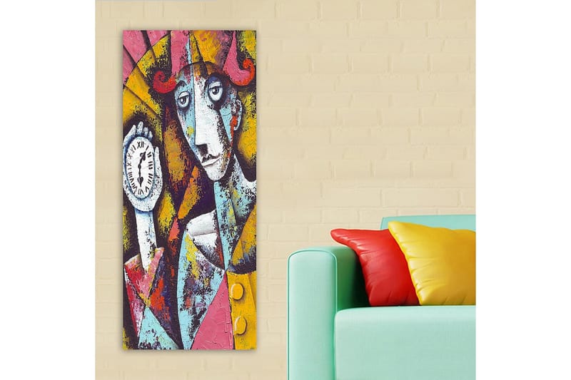 Canvastavla DKY People Flerfärgad - 50x120 cm - Inredning - Tavlor & konst - Canvastavlor