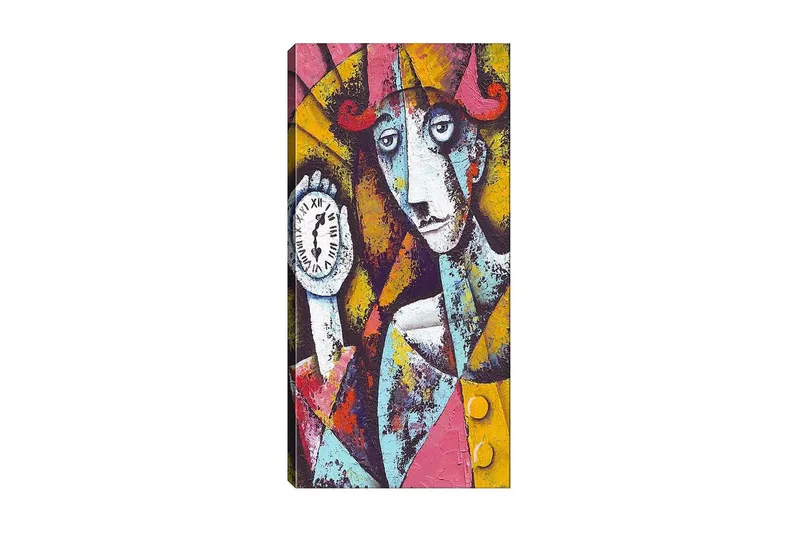 Canvastavla DKY People Flerfärgad, 50x120 cm