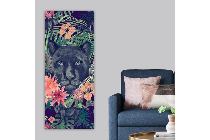 Canvastavla DKY People Flerfärgad - 50x120 cm - Inredning - Tavlor & konst - Canvastavlor