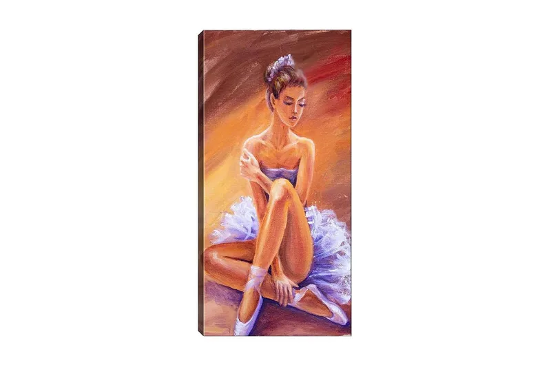 Canvastavla DKY People Flerfärgad, 50x120 cm