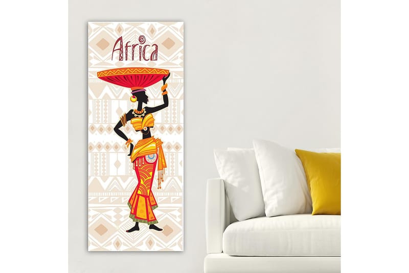 Canvastavla DKY People Flerfärgad - 50x120 cm - Inredning - Tavlor & konst - Canvastavlor