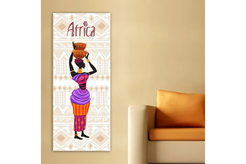 Canvastavla DKY People Flerfärgad - 50x120 cm - Inredning - Tavlor & konst - Canvastavlor