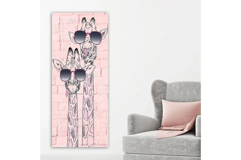 Canvastavla DKY People Flerfärgad - 50x120 cm - Inredning - Tavlor & konst - Canvastavlor