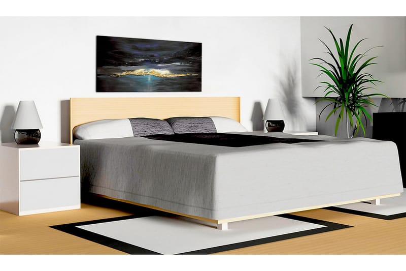 Canvastavla Efter en storm kommer en lugn 100x40 cm - Artgeist sp. z o. o. - Inredning - Tavlor & konst - Canvastavlor