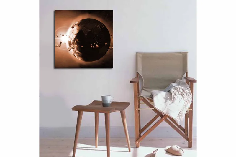 Canvastavla Flerfärgad - 45x45 cm - Inredning - Tavlor & konst - Canvastavlor