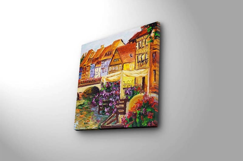 Canvastavla Flerfärgad - 45x45 cm - Inredning - Tavlor & konst - Canvastavlor