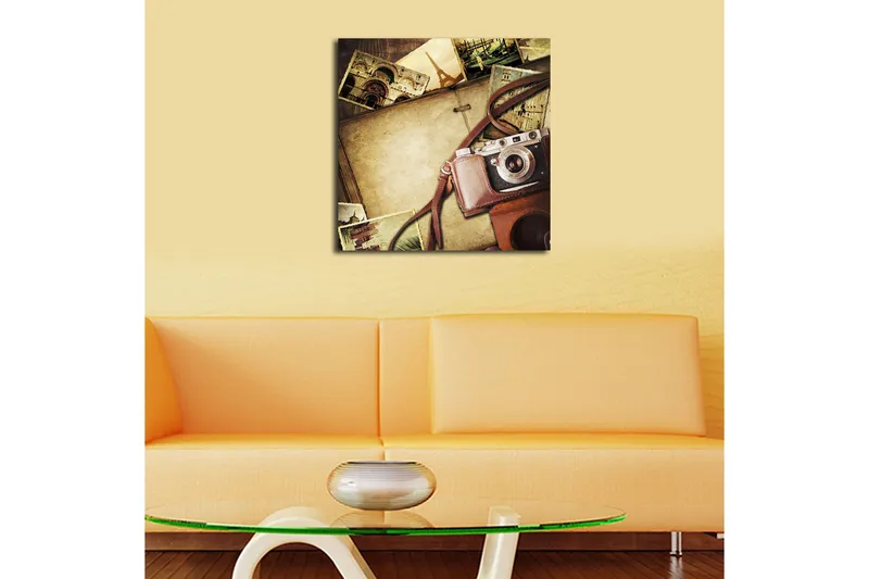 Canvastavla Flerfärgad - 45x45 cm - Inredning - Tavlor & konst - Canvastavlor