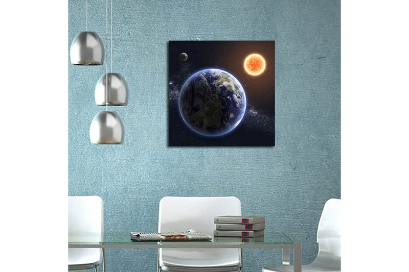 Canvastavla Flerfärgad - 45x45 cm - Inredning - Tavlor & konst - Canvastavlor