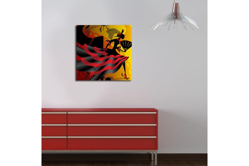 Canvastavla Flerfärgad - 45x45 cm - Inredning - Tavlor & konst - Canvastavlor