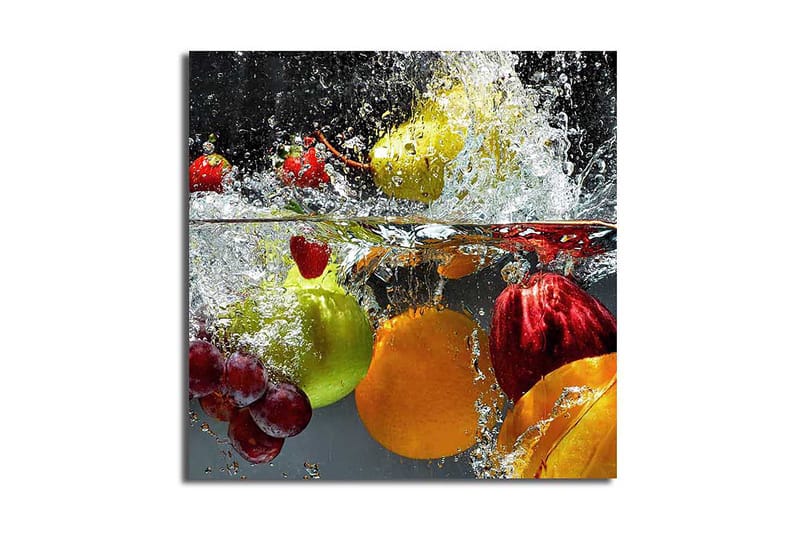 Canvastavla Flerfärgad - 45x45 cm - Inredning - Tavlor & konst - Canvastavlor