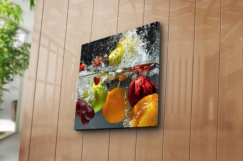 Canvastavla Flerfärgad - 45x45 cm - Inredning - Tavlor & konst - Canvastavlor