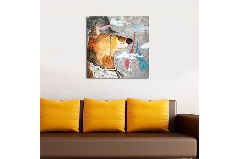 Canvastavla Flerfärgad - 45x45 cm - Inredning - Tavlor & konst - Canvastavlor