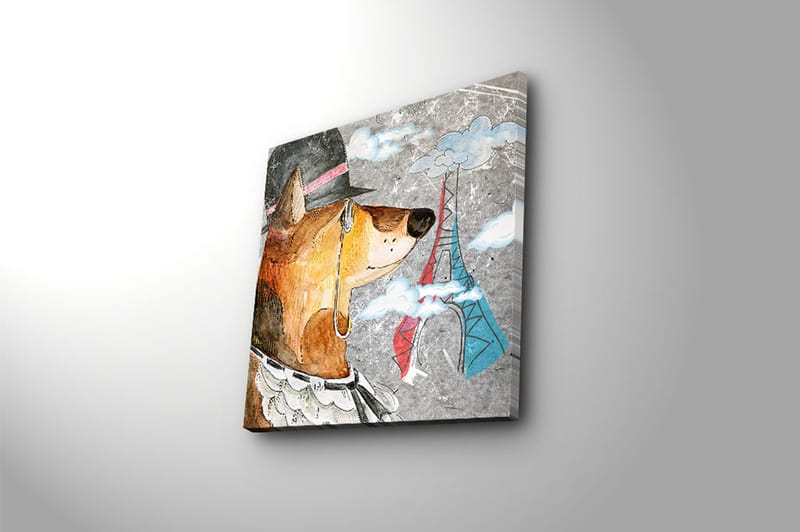 Canvastavla Flerfärgad - 45x45 cm - Inredning - Tavlor & konst - Canvastavlor