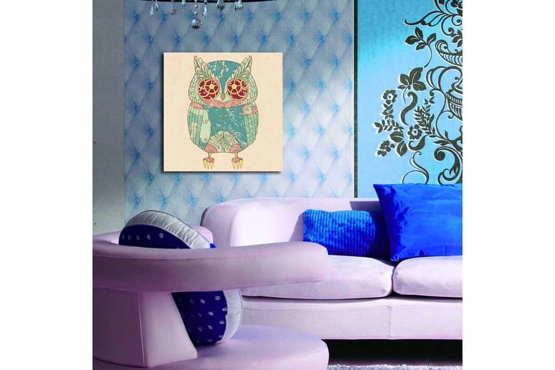 Canvastavla Flerfärgad - 45x45 cm - Inredning - Tavlor & konst - Canvastavlor