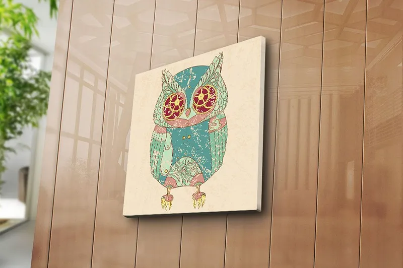 Canvastavla Flerfärgad - 45x45 cm - Inredning - Tavlor & konst - Canvastavlor