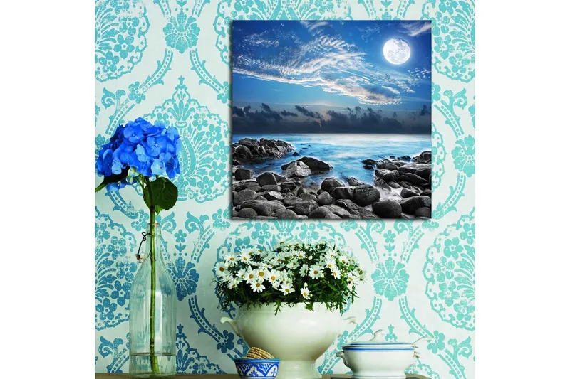 Canvastavla Flerfärgad - 45x45 cm - Inredning - Tavlor & konst - Canvastavlor