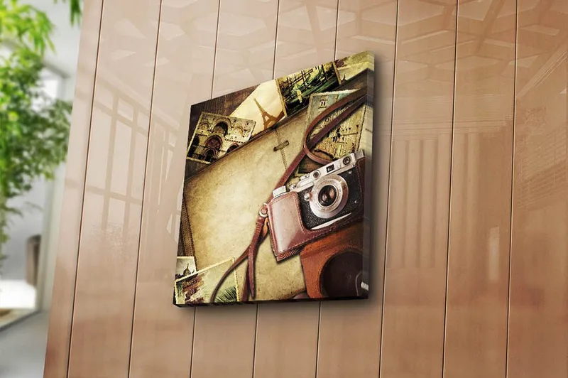 Canvastavla Flerfärgad - 45x45 cm - Inredning - Tavlor & konst - Canvastavlor