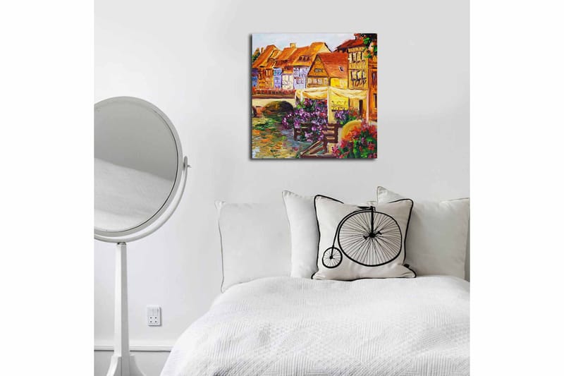 Canvastavla Flerfärgad - 45x45 cm - Inredning - Tavlor & konst - Canvastavlor