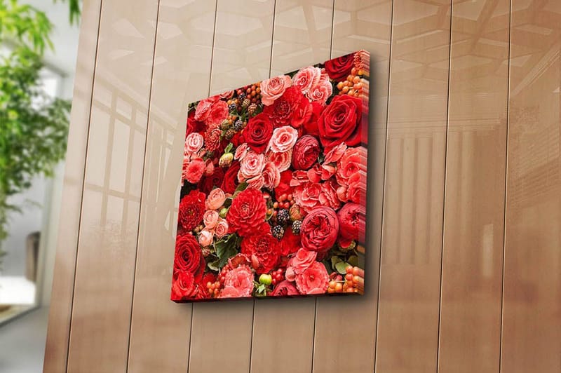 Canvastavla Flerfärgad - 45x45 cm - Inredning - Tavlor & konst - Canvastavlor