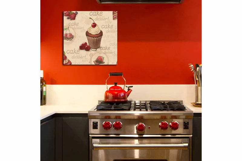 Canvastavla Flerfärgad - 45x45 cm - Inredning - Tavlor & konst - Canvastavlor