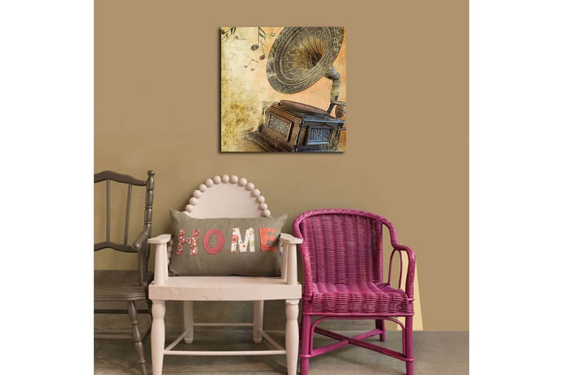 Canvastavla Flerfärgad - 45x45 cm - Inredning - Tavlor & konst - Canvastavlor