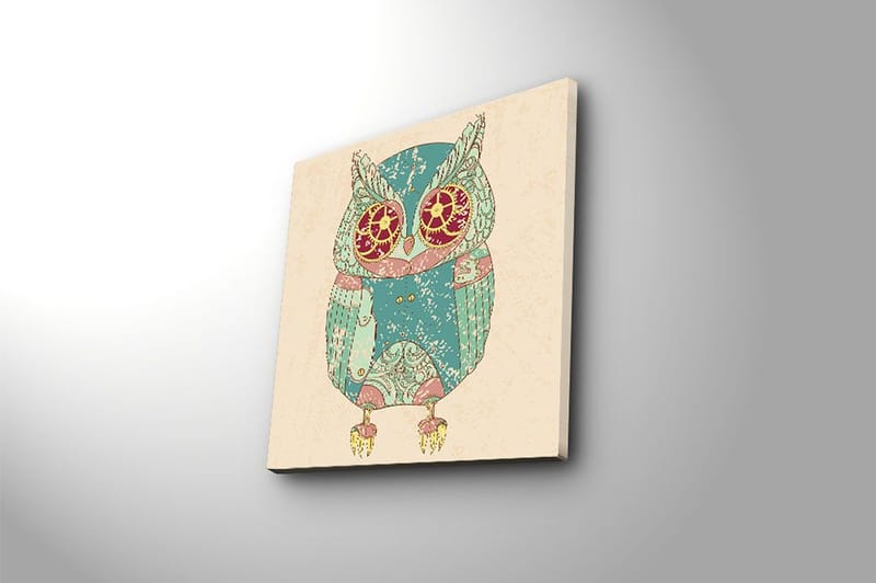 Canvastavla Flerfärgad - 45x45 cm - Inredning - Tavlor & konst - Canvastavlor