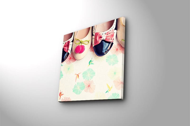 Canvastavla Flerfärgad - 45x45 cm - Inredning - Tavlor & konst - Canvastavlor